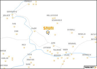 map of Snūni