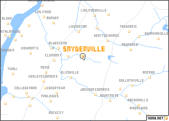 map of Snyderville