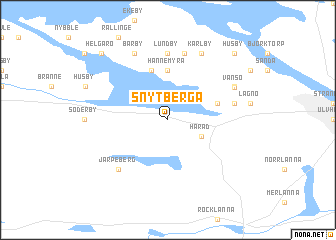 map of Snytberga