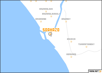 map of Soahazo