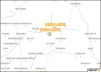 map of Soakijana