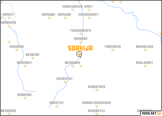 map of Soakija