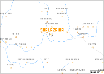 map of Soalazaina