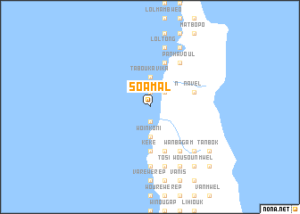 map of Soamal