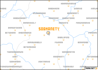 map of Soamanety