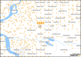 map of Sŏam