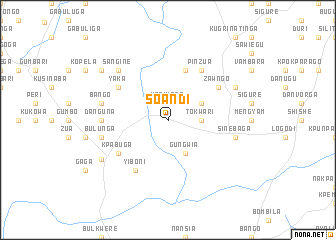 map of Soandi