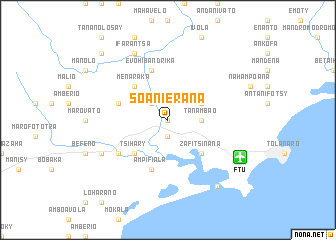 map of Soanierana