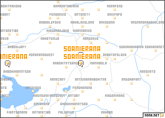 map of Soanierana