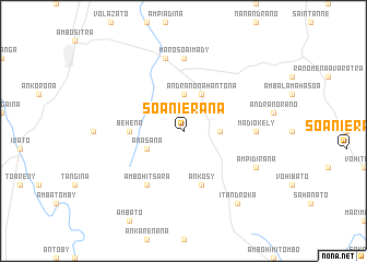 map of Soanierana