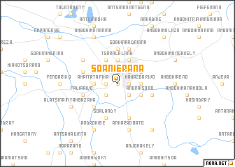 map of Soanierana