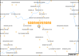 map of Soaniherenana