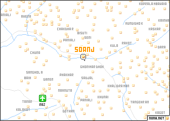 map of Soānj
