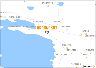 map of Soanlakhti