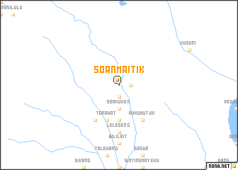 map of Soanmaitik