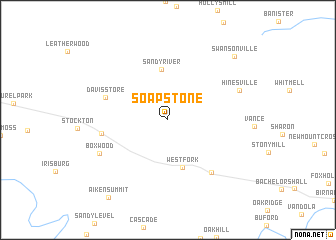 map of Soapstone