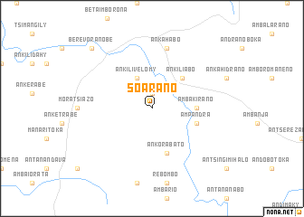 map of Soarano