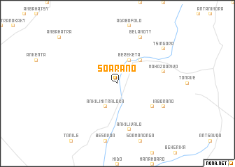 map of Soarano