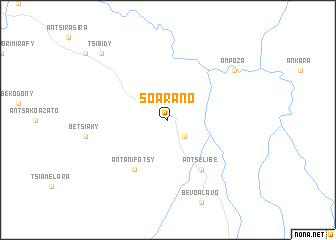 map of Soarano