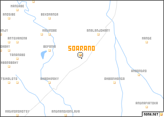 map of Soarano