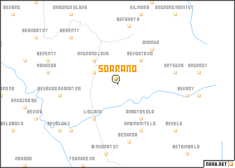 map of Soarano