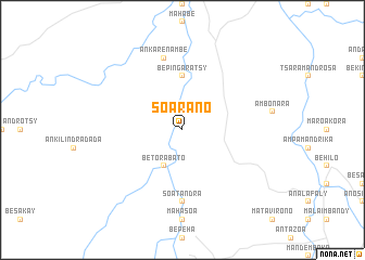 map of Soarano