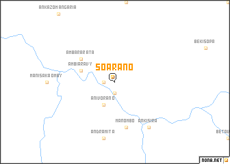 map of Soarano