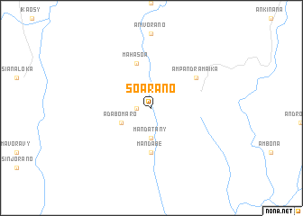 map of Soarano