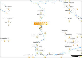 map of Soarano