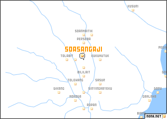 map of Soasangaji