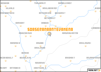 map of Soaserana-Antevamena