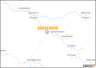 map of Soaserana