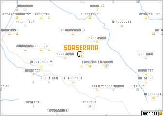 map of Soaserana