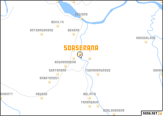 map of Soaserana