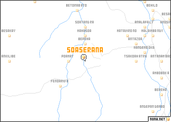 map of Soaserana