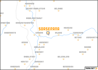 map of Soaserana