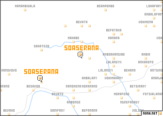 map of Soaserana