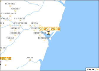 map of Soaserana