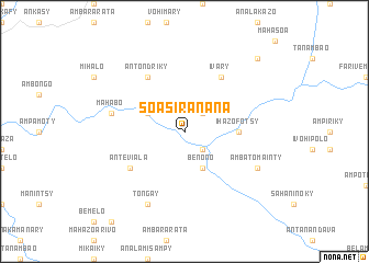 map of Soasiranana