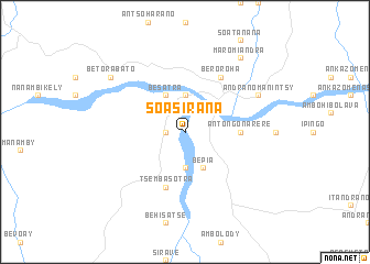 map of Soasirana