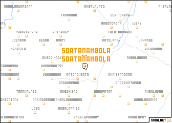 map of Soatanambola