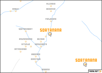 map of Soatanana