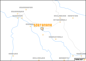 map of Soatanana