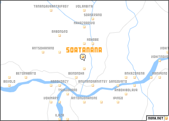 map of Soatanana