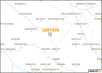 map of Soatana