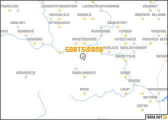 map of Soatsirana