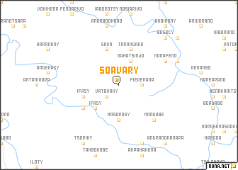 map of Soavary