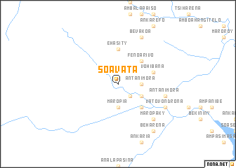 map of Soavata