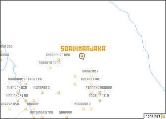 map of Soavimanjaka