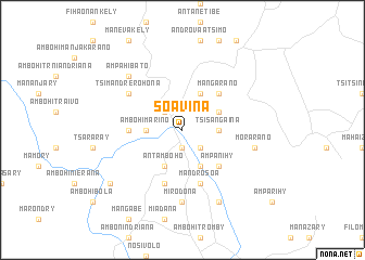 map of Soavina